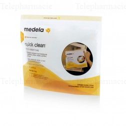 GESTION DU LAIT MATERNEL (&agrave; domicile) - Sachets "Quick clean" pour 100 st&eacute;rilisations - 5 sachets