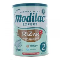 MODILAC Expert Riz AR 2&egrave;me &acirc;ge 6-12 mois pot 800g