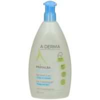 A-DERMA Primalba B&eacute;b&eacute; gel lavant 2 en 1 Flacon pompe 500ml