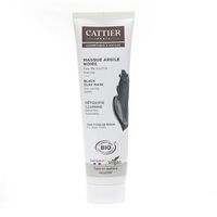 CATTIER Masque argile noire tube 100 ml