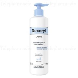 DEXERYL cr&egrave;me s&eacute;cheresse cutan&eacute;es flacon pompe 500gr 500g