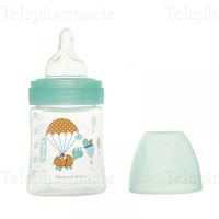 DODIE Biberon Sensation+ anti-colique t&eacute;tine plate 0-6mois 150ml