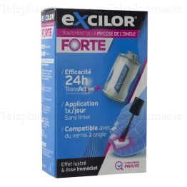 EXCILOR Traitement mycose de l'ongle forte flacon 30ml