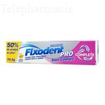 Pro complete cr&egrave;me fixative soin confort 70,5g