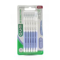 GUM n&deg;2014 Brossettes interdentaires proxabrush bi direction x6 0.6mm