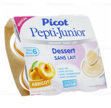 Mon 1er Dessert sans Lait Abricot 4 x 100g