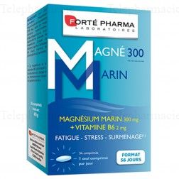 FORT&Eacute; PHARMA Magn&eacute; 300 Marin boite 56 comprim&eacute;s