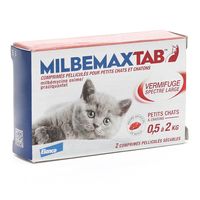 MILBEMAXTab Chaton boite de 2 comprim&eacute;s