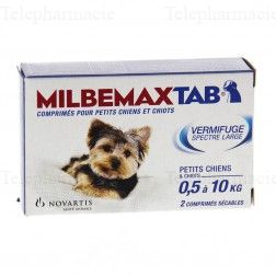 MILBEMAXTab Chiot boite de 2 comprimés