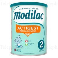 MODILAC Actigest 2&egrave;me &acirc;ge 6-12 mois