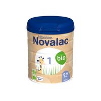 NOVALAC Lait bio 1er Age 0-6 mois 800g