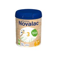 NOVALAC Lait 3&egrave;me Age bio 10-36 mois 800g