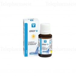 NUTERGIA Ergy D vitamine D3 flacon 15ml