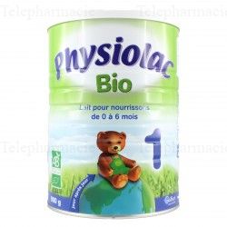 PHYSIOLAC BIO 1 Lait en poudre bo&icirc;te de 900g 