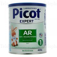 PICOT - AR Lait infantile anti-r&eacute;gurgitation 1er age 0+6mois 800g
