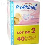 PRORHINEL Embouts jetables mouche b&eacute;b&eacute; Offre sp&eacute;ciale -30% sur la 2&egrave;me boite