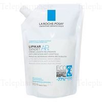 LA ROCHE-POSAY Lipikar Syndet AP+ Cr&egrave;me lavante relipidante Eco recharge 400ml