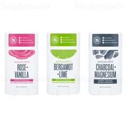 SCHMIDT'S D&eacute;odorant naturel Rose & Vanille stick 75g