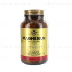 Magn&eacute;sium bisglycinate flacon 100 comprim&eacute;s