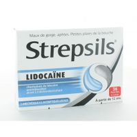 STREPSILS LIDOCAINE PAST 36