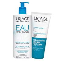 URIAGE Soin & Hygi&egrave;ne - Lait velout&eacute; corps flacon pompe 500ml + un produit 200ml OFFERT (al&eacute;atoire)