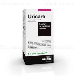NHCO Sant&eacute; - Uricare Confort du syst&egrave;me urinaire 84 g&eacute;lules
