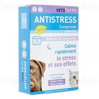 VETOFORM ANTI STRESS CHIEN CHAT 20CP