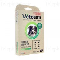 VETOSAN Collier Répulsif pour chien 68cm