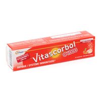 VITASCORBOL C1000 Go&ucirc;t abricot orange 20 comprim&eacute;s effervescents