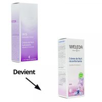 WELEDA Iris Cr&egrave;me de nuit r&eacute;confortante bio tube 30ml